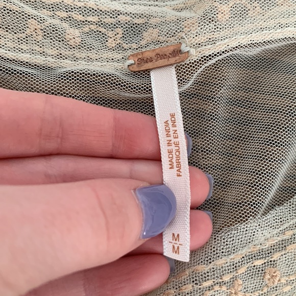 Free people mesh t-shirt. Perfect festival top! - Picture 3 of 3